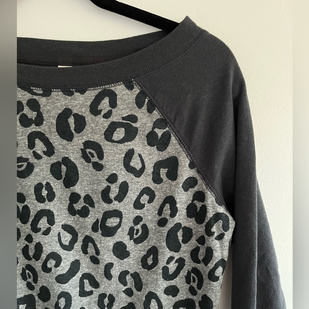 Animal Print Sweatshirt